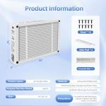 16x25x5 MERV 13 Pleated Furnace Filter 1-Pack