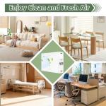 2 Pack MERV 16 Air Filter 21x26x4