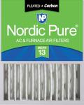 Nordic Pure MERV 13 Carbon Air Filter 16x20x5