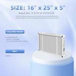 16x25x5 MERV 13 Air Filter Replacement, 1-Pack