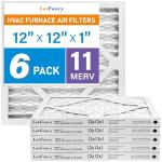 LotFancy 12x12 Air Filter MERV 11 – 6-Pack