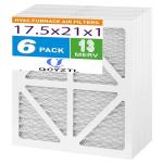 17.5x21x1 MERV 13 Furnace Filter 6-Pack