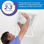 LotFancy 12x12 Air Filter MERV 11 – 6-Pack