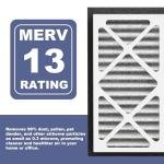 20x20x3 MERV13 Pleated Air Filter 2 Pack