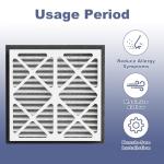 20x20x3 MERV13 Pleated Air Filter 2 Pack