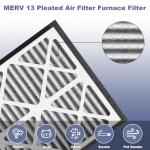 20x20x3 MERV13 Pleated Air Filter 2 Pack