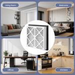 20x20x3 MERV13 Pleated Air Filter 2 Pack