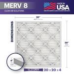 BNX TruFilter MERV 8 Air Filter 2-Pack