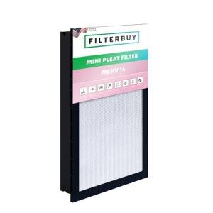 12x24x4 MERV 14 Mini Pleat Air Filter