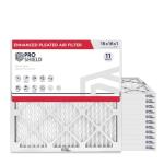 16x16x1 MERV 11 Pleated Air Filters Pack