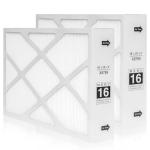 Vilaso MERV 16 Air Filter Replacement, 2 Pack