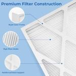 Vilaso MERV 16 Air Filter Replacement, 2 Pack