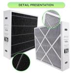 2-Pack MERV 16 Furnace Filters for Lennox Y6606