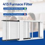 2 Pack MERV 13 Replacement Air Filters 16x25x4