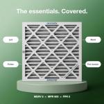 Aerostar 24x25x1 MERV 8 Pleated Air Filters