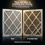 Aerostar 24x25x1 MERV 8 Pleated Air Filters