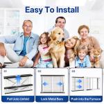 2 Pack MERV 13 Replacement Air Filters 16x25x4