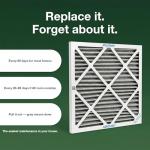 Aerostar 24x25x1 MERV 8 Pleated Air Filters