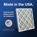 Aerostar 24x25x1 MERV 8 Pleated Air Filters