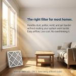 Aerostar 16x30x1 MERV 8 Pleated Air Filters 4-Pack