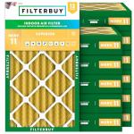 Filterbuy 12x24x4 MERV 11 Pet Allergy Filters