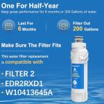 EDR2RXD1 W104136-45A Filter 2-Pack