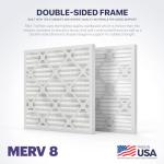 BNX TruFilter 24x24 Air Filter MERV 8 (4-Pack)