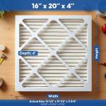 Aerostar 16x20x5 MERV 8 AC Air Filter