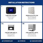 Aerostar 16x20x5 MERV 8 AC Air Filter