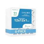 WEBISAU 12x12 Air Filter MERV 11, 6-Pack