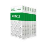 Mann+Hummel MERV 13 Pleated Air Filters 6 Pack