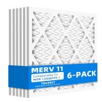 Chenzhit 10x24x1 Pleated Air Filters 6-Pack