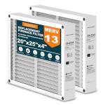 20x25x4 MERV 13 Air Filter 2-Pack