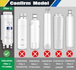 Whirlpool Compatible EDRARXD1 Water Filter Set (3 Pack)