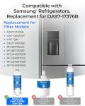 Waterdrop DA97-17376B Samsung Refrigerator Water Filter