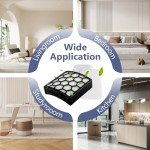 Funmit 2 HEPA Filter + 6 Foam & Felt Filter Kit Replacement for Shark Navigator Zero-M Self-Cleaning Brushroll Pet Pro Upright Vacuum ZU60 ZU62 ZU62C NV150 NV151 NV255, Part #1238FT60 & 1239FT60