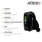 Atrix VACBP10 HEPA Backpack Vacuum with Additional Filters, Premium Bundle, Black