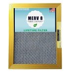 16X30X1 CARTER | MERV 8 | Lifetime HVAC & Furnace Air Filter | Washable Electrostatic | High Dust Holding Capacity