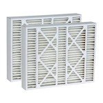 Tier1 Pleated Air Filter - 21x26x5 - MERV 11 Replacement for Trane Air Conditioner System Air Filters Improves Air Quality - 2 Pack
