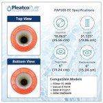 Pleatco PAP200-EC Pool Filter Cartridge Replacement for Unicel: C-9419, Filbur: FC-0688, OEM Part Numbers: R173217, 59054400, White