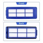 Replacement Parts Filters for Eufy RoboVac 11S Max, 15C Max, 30C Max, 25C Max, G10, G20, G30, G30 Edge, G30 Hybrid, G30 Verge, G32 Pro Robotic Vacuum Accessories Kit - 6 Pack