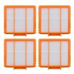 Neutop Replacement Filters Compatible with All Shark AI AV2501S AV2501AE AV2502AE RV2520AOUS AV2510AOUS AV2511AE RV2610WA RV2610WD Robot Vacuums with Self-Empty Base, 4-Pack.