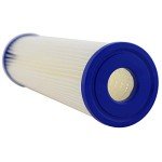 SpiroPure SP-EC20 10x2.5 20 Micron Pleated Cellulose Sediment Water Filter Cartridge ECP20-10 255483-43 (Case of 24)
