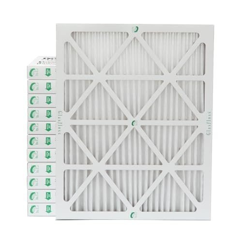 Glasfloss 16x20x2 MERV 10 Furnace Filter (12 Pack)