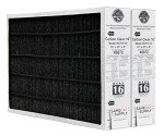 Lennox Healthy Climate Lennox X6672 16x25x5 Healthy Climate Carbon-Clean MERV 16 Filter Bundle with Same Day Supply Filter Change Reminder Magnet (2-Pack) 2 Count (Pack of 1)