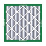Filterbuy 24x24x4 Air Filter MERV 8 Dust Defense (2-Pack), Pleated HVAC AC Furnace Air Filters Replacement (Actual Size: 23.38 x 23.38 x 3.63 Inches)