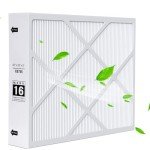 Upgrade X8788 MERV 16 Filter 20x26x5 Filter X8788 20x26x5 Air filter Merv 16 carbon clean Furnace Filter Replace for PCO20-28 PureAir ，x8788 Merv16 Filter -1pack