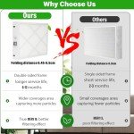 Upgrade X8788 MERV 16 Filter 20x26x5 Filter X8788 20x26x5 Air filter Merv 16 carbon clean Furnace Filter Replace for PCO20-28 PureAir ，x8788 Merv16 Filter -1pack