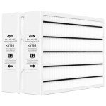 X8788 MERV 16 20x26x5 Furnace Filter Replacement Compatible with Lennox X8788 and Pureair PCO20-28 Cleaner, 2 Pack，White