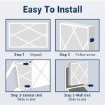 Aneedmore Y6604 MERV 16 Furnace Filter 20 x 26 x 5 Compatible with Lennox and PureAir PCO3-20-16 Air Purifier Cleaner Purification Systems. for Healthy Climate and HVAC Furnace System